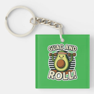 Guac und Roll Schlüsselanhänger