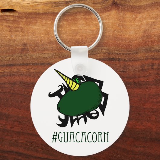 #Guacacorn Schlüsselanhänger (Vorderseite)