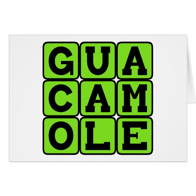 Guacamole, Avocado Dip (Vorderseite (Horizontal))