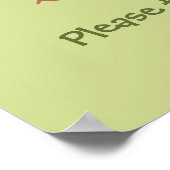 Guacamole Avocado Fiesta Baby Shower Onsie Game Poster (Ecke)