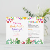 GUACAMOLE CACTUS Wochenende Einladung (Stehend Vorderseite)