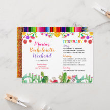 GUACAMOLE CACTUS Wochenende Einladung