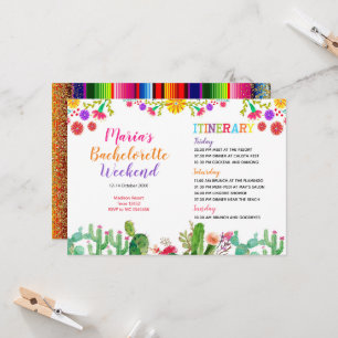 GUACAMOLE CACTUS Wochenende Einladung