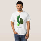 Guacamole Family Meme mit Jalapeno Avocado Limon T-Shirt (Vorne ganz)