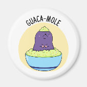 Guacamole Funny Mole in Guacamole Dip Pup Magnet (Vorne)
