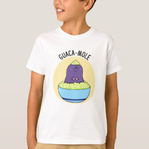 Guacamole Funny Mole in Guacamole Dip Pup T-Shirt