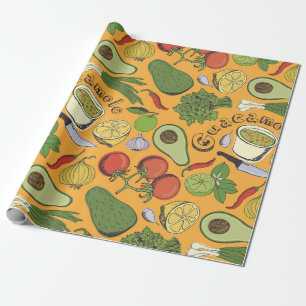 Guacamole Geschenkpapier