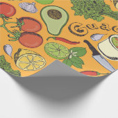 Guacamole Geschenkpapier (Ecke)