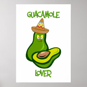 Guacamole-Liebhaber Poster