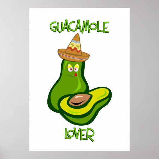 Guacamole Lover Poster (Vorne)
