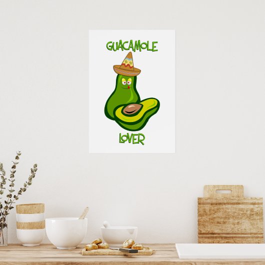 Guacamole Lover Poster (Küche)
