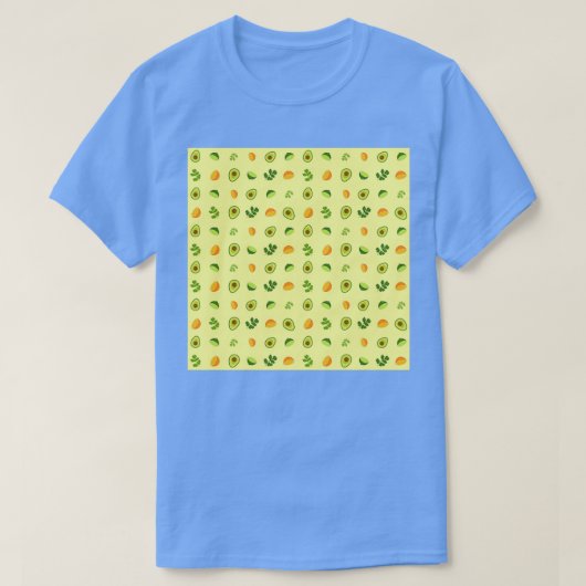 Guacamole-Muster T-Shirt (Design vorne)