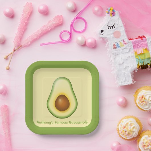 Guacamole Pappteller (Party)