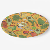 Guacamole Pappteller (Schrägansicht)