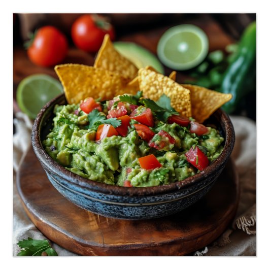 Guacamole Stock Image Poster (Vorderseite)