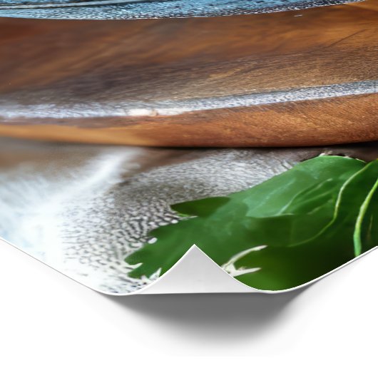 Guacamole Stock Image Poster (Ecke)