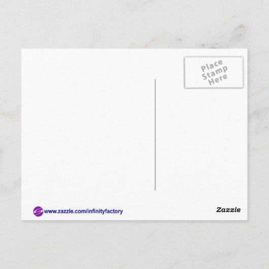 Guacamole Testicles Postkarte (Rückseite)