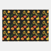 Guacamole und Tortilla-Chips Geschenkpapier Set (Vorderseite)