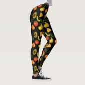 Guacamole und Tortilla-Chips Leggings (Rechts)