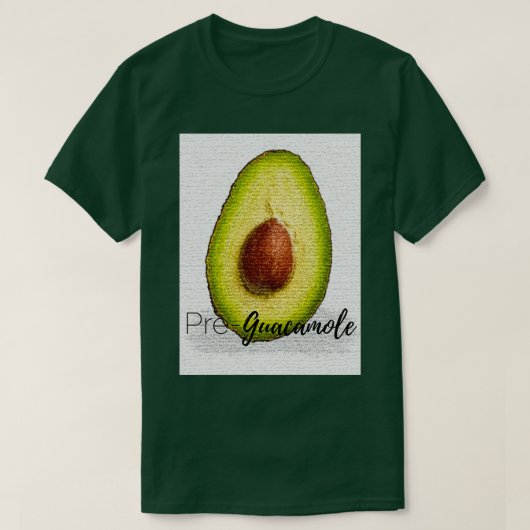 Guacamole vor seiner Herstellung T-Shirt (Design vorne)