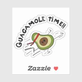 Guacamole-Zeit Aufkleber