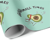 Guacamole-Zeit Geschenkpapier (Rolleneckpunkt)