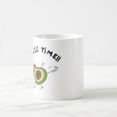 Guacamole-Zeit Kaffeetasse (Mittel)