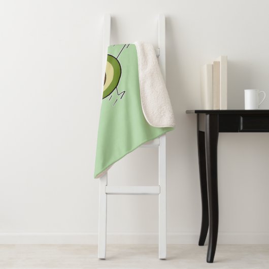 Guacamole-Zeit Sherpadecke (Beispiel)