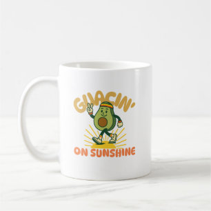 Guacin' auf Sunshine Happy Avocado Kaffeetasse