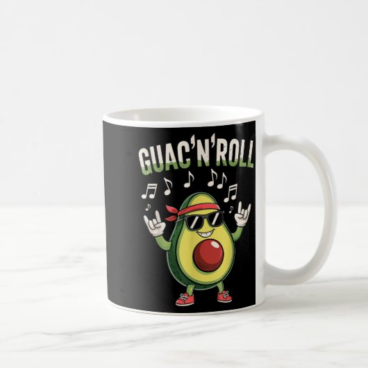 Guac'n'roll Avocado Rock Kaffeetasse (Rechts)