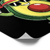 Guac'n'roll Avocadostein  Poster (Ecke)