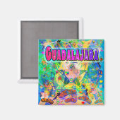 Guadalajara Epoch Hour Magnet (Vorderseite/Rückseite)