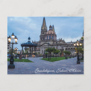 Guadalajara, Jalisco, Plaza de Las Armas Postkarte