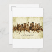 Guadalajara Mexico City Einladungspostkarte (Vorne/Hinten)