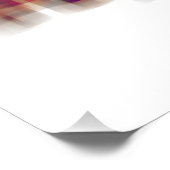 Guadalajara Mexico Skyline Poster (Ecke)