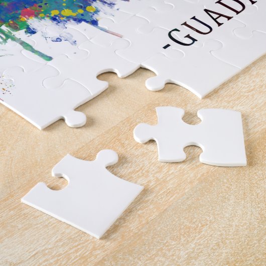 Guadalajara Mexico Skyline Puzzle (Seite)