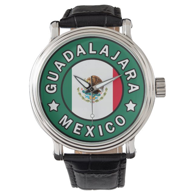 Guadalajara Mexiko Armbanduhr (Vorderseite)