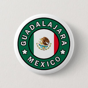 Guadalajara Mexiko Button