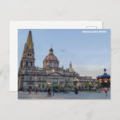 Guadalajara Mexiko Feiertagspostkarte (Vorne/Hinten)