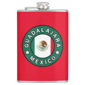 Guadalajara Mexiko Flachmann (Vorderseite)