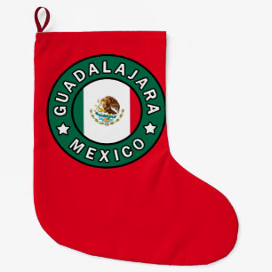 Guadalajara Mexiko Großer Weihnachtsstrumpf