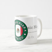 Guadalajara Mexiko Kaffeetasse (VorderseiteRechts)