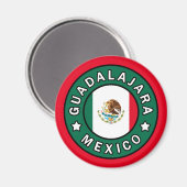 Guadalajara Mexiko Magnet (Vorderseite/Rückseite)