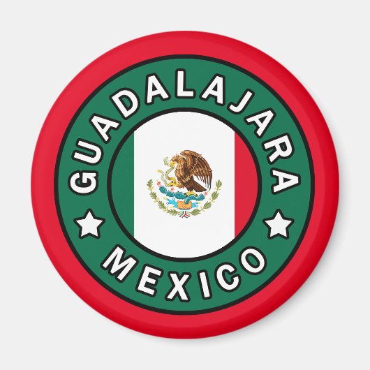 Guadalajara Mexiko Magnet (Vorne)