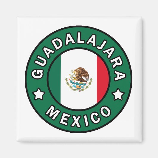 Guadalajara Mexiko Magnet (Vorne)