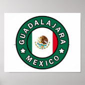 Guadalajara Mexiko Poster (Vorne)