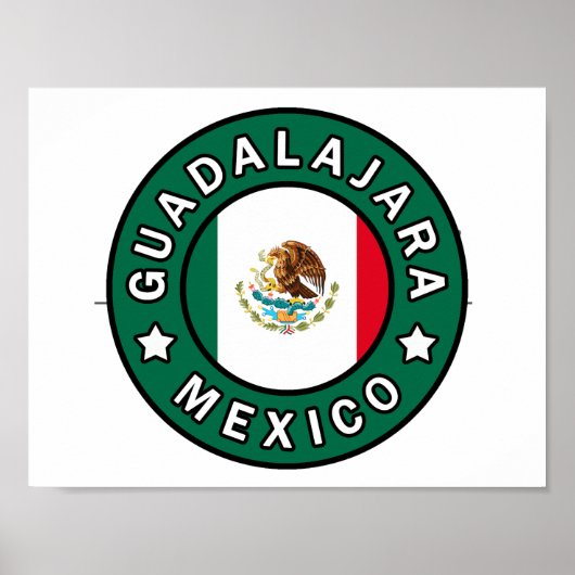 Guadalajara Mexiko Poster (Vorne)
