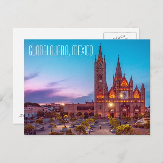 Guadalajara, Mexiko Postkarte (Vorne/Hinten)