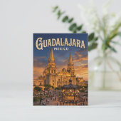 Guadalajara Mexiko Postkarte (Stehend Vorderseite)