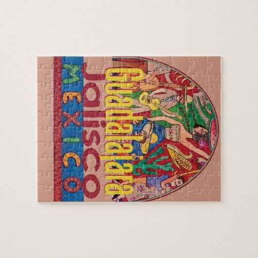 GUADALAJARA Mexiko Puzzle (Horizontal)